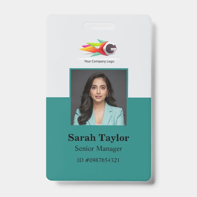 Personalized Badge for corporate employee (Front)