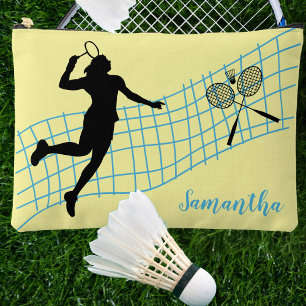 Personalized Badminton Lover's Accessory Bag