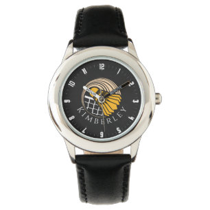 Personalized Badminton Modern Player Coach Birdie Watch