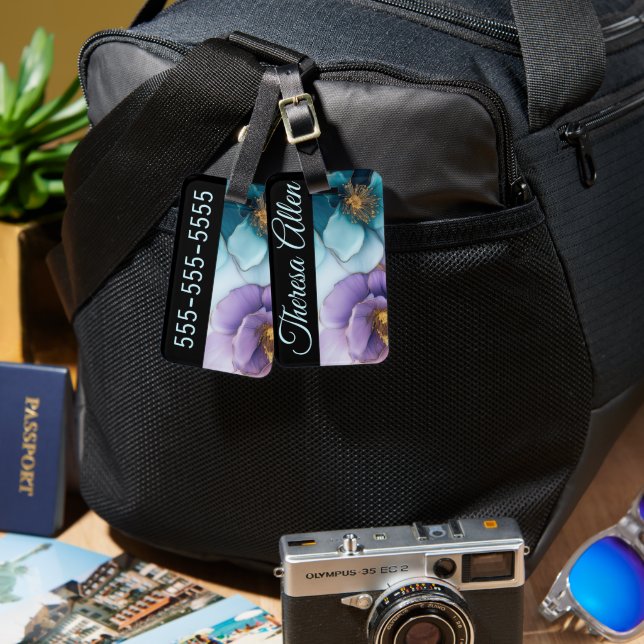 Personalized baggage tag (Front & Back)