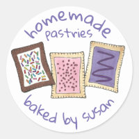 Personalized Baked By Homemade Toaster Pastries