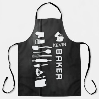 Personalized Baker Apron With Custom Name