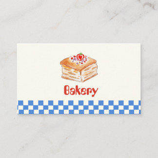 Personalized Bakery Business Card | Custom Bakery
