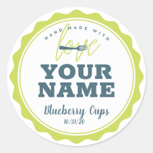 Personalized Bakery Label + Your Name