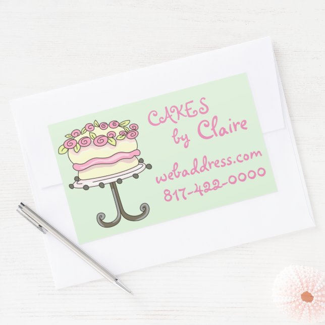 Personalized Bakery Sticker (Envelope)
