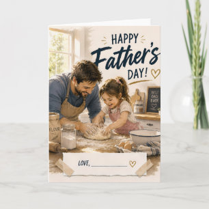 Personalized Baking Father’s Day Greeting Card