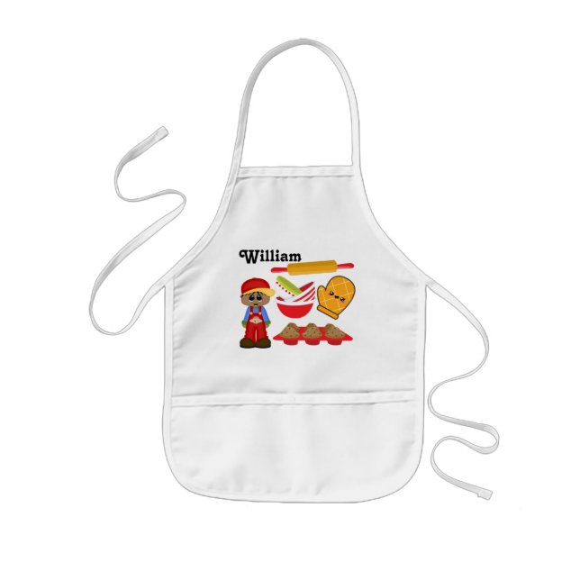 Personalized Baking Kids Apron (Front)