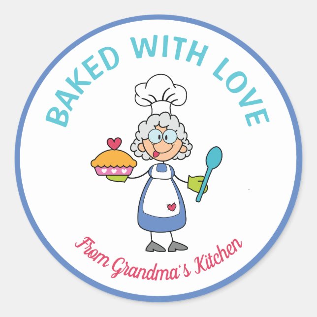 Personalized Baking Labels  (Front)