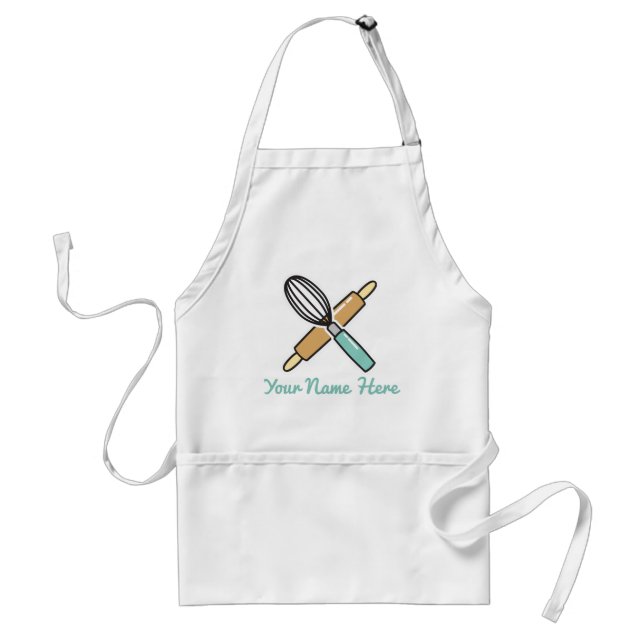 Personalized Baking Lover Apron (Front)