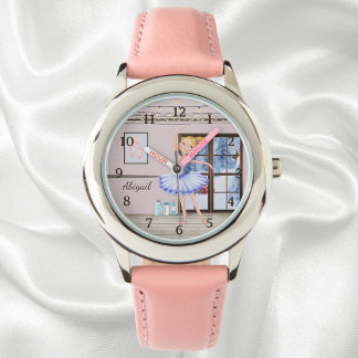 Personalized Ballerina Dance Studio Winter Ballet Watch
