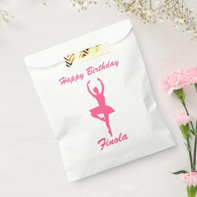 Personalized "Ballerina" Favour Bags (Sealed)