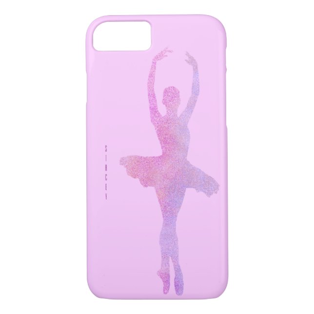 Personalized Ballerina iPhone case (Back)