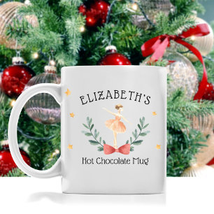 Personalized Ballerina Nutcracker Hot Cocoa Mug