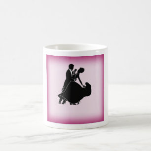 Personalized Ballroom Dancers Design Mug