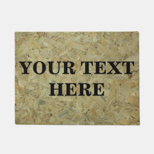 Personalized Bamboo Wood Doormat