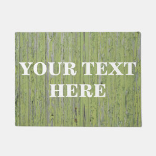 Personalized Bamboo Wood Doormat