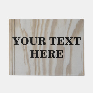 Personalized Bamboo Wood Doormat