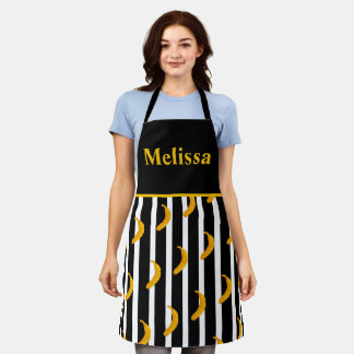 Personalized Bananas and Lemons Apron