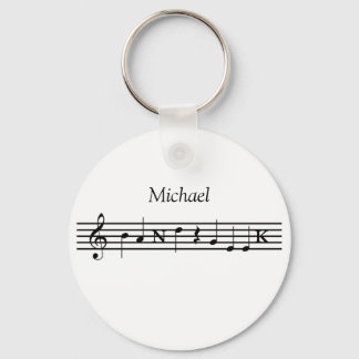 Personalized Band Geek Keychain