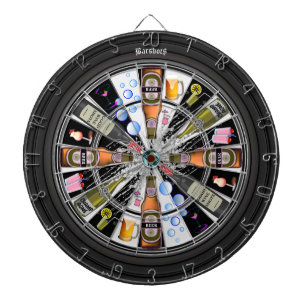 Personalized Bar Shots Multi-Drink Target 3.0 Dartboard
