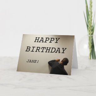 Personalized Barack Obama Birthday Card - 2