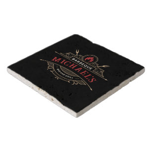 Personalized Barbeque Bar & Grill  Trivet