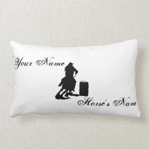 Personalized Barrel Racing Pillow