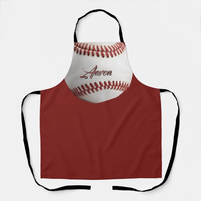  Personalized Baseball Apron (Front)