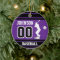 Personalized Baseball Batter | Purple