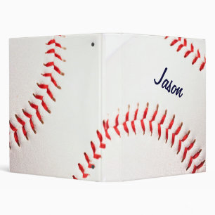 Personalized Baseball Binder