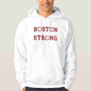 Personalized Baseball Boston Strong Hoodies