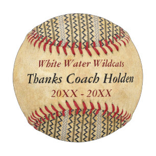 Personalized Baseball Coach Thank You Gifts