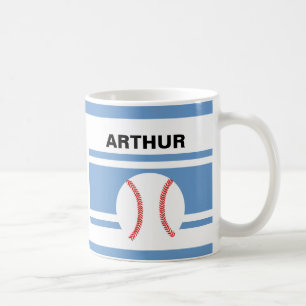 Personalized Baseball Coffee Mugs