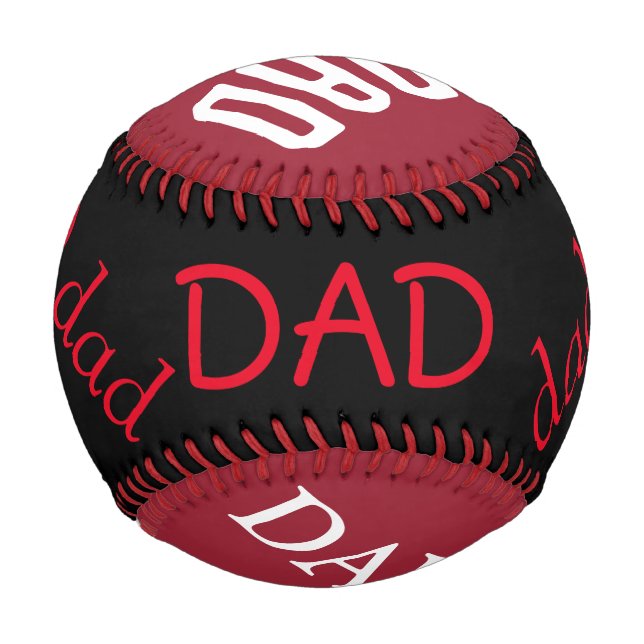 Personalized Baseball/DAD Baseball (Front)