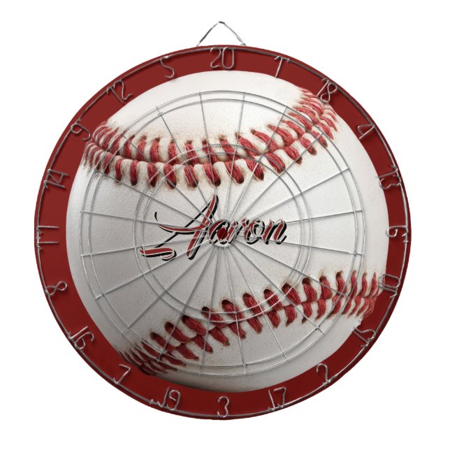  Personalized Baseball Dartboard (Front)