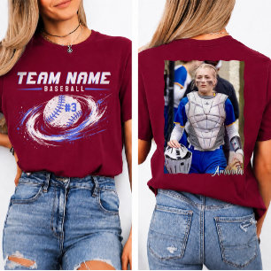 Personalized Baseball Fan Team, game day T-Shirt