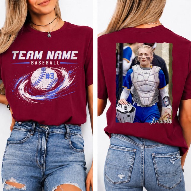 Personalized Baseball Fan Team, game day T-Shirt (Creator Uploaded)