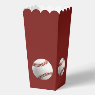  Personalized Baseball Favor Box
