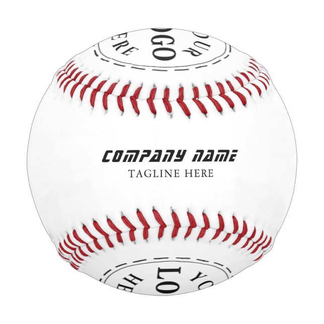 Personalized Baseball Featuring Your Custom Design (Front)