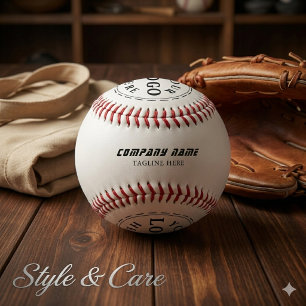 Personalized Baseball Featuring Your Custom Design