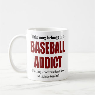 Personalized Baseball Gift Coffee Mug
