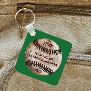 Personalized, Baseball Gift Ideas, Keychain