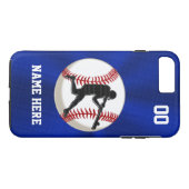 Personalized Baseball iPhone 8 Plus Case, iPhone 7 Case-Mate iPhone Case (Back (Horizontal))