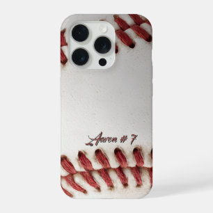 Personalized Baseball iPhone 15 Pro Case