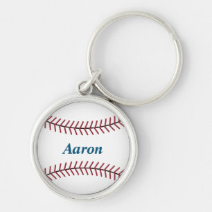 Personalized Baseball Keychain