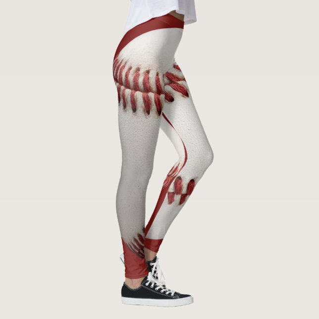  Personalized Baseball Leggings (Right)