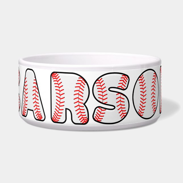Personalized Baseball Letters Name (Front)