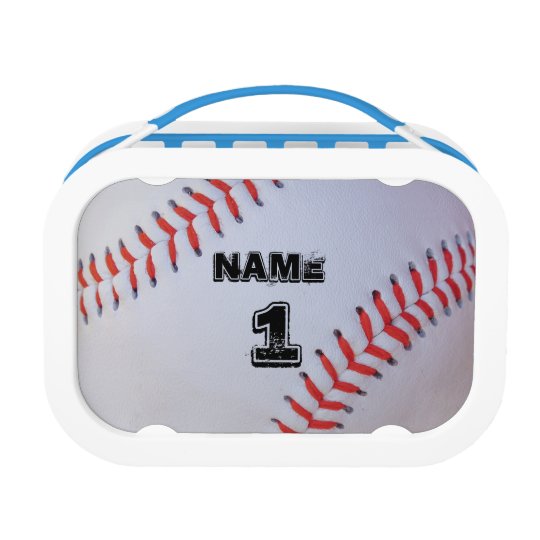 Personalized Baseball lunch box
