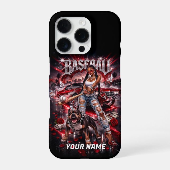 Personalized Baseball Phone Case (Back)