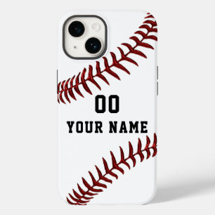 Personalized Baseball Phone Cases, Newest to Older Case-Mate iPhone 14 Case